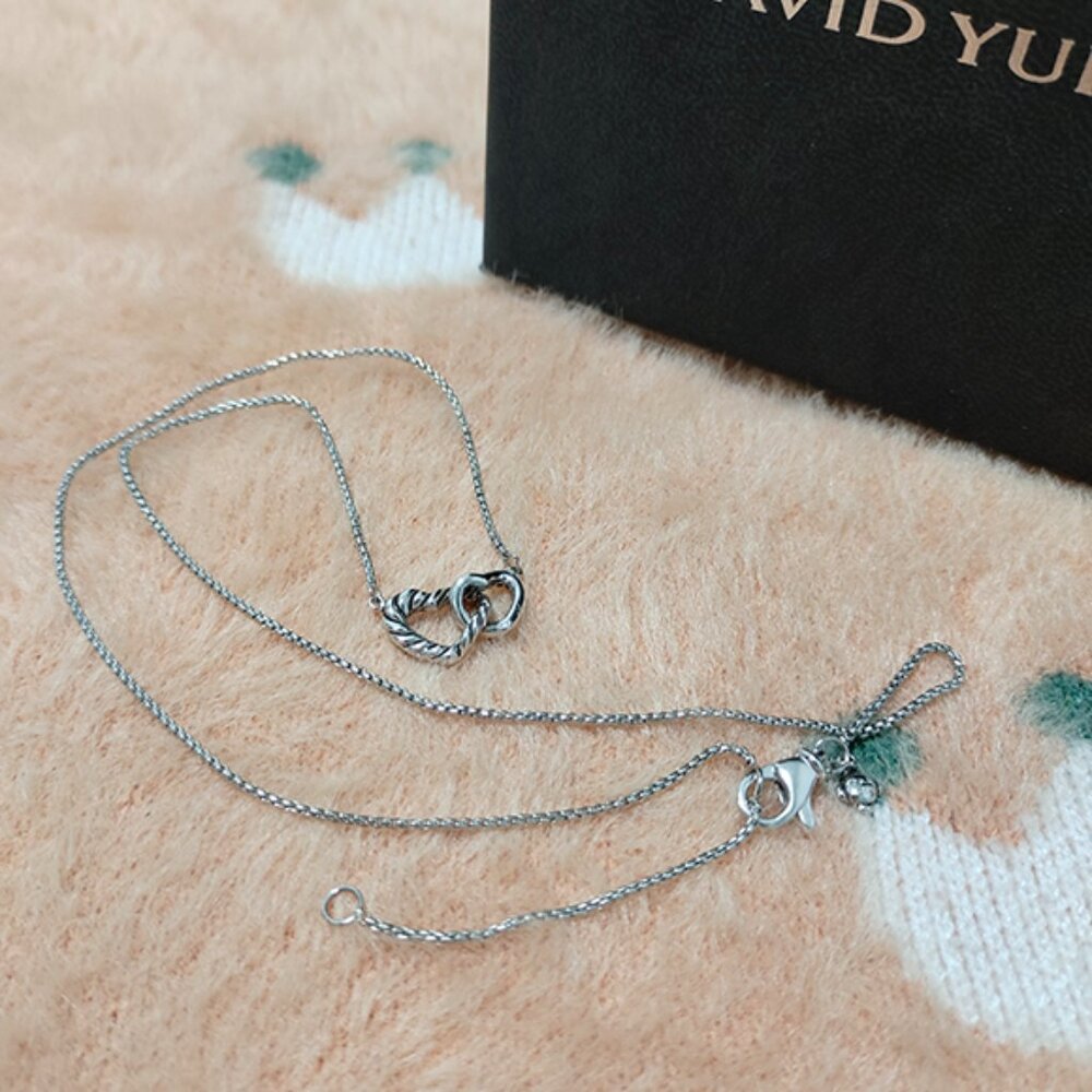 David Yurman Heart Pendant Necklace